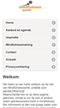 Mobile Screenshot of mindfulnesswerkt.nl